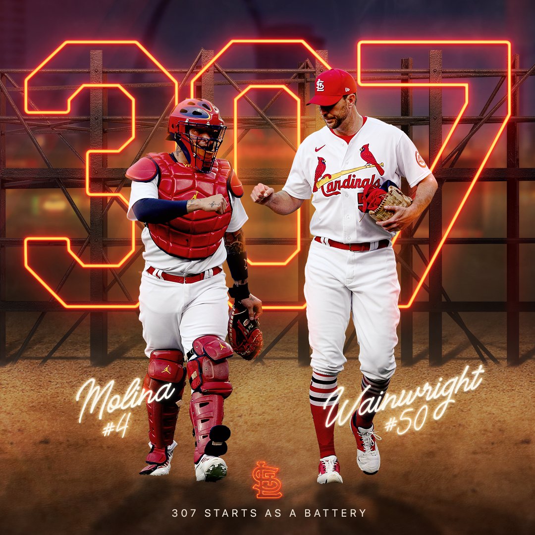 St. Louis Cardinals on X: Yadier Molina and Adam Wainwright are