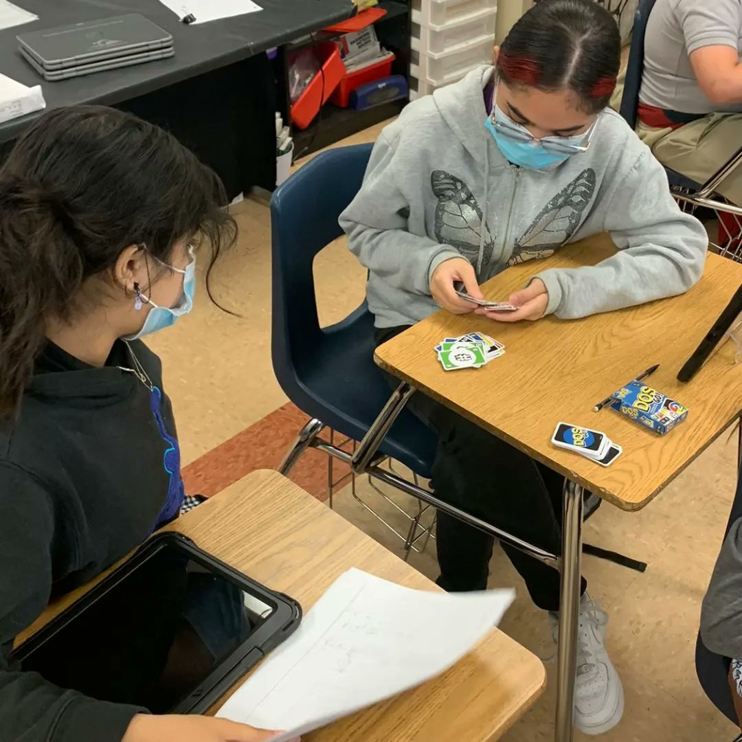 ShenandoahMS's tweet photo. The math FSA Boot Camp started this week and Ms. Midence’s 6th grade students have been practicing and learning strategies on how to relax and remain motivated during testing. Lets do this,  Chiefs! #SMSMath @MDCPS @MDCPSCentral @SuptDotres @miamimagnets https://t.co/1osXiJVLML