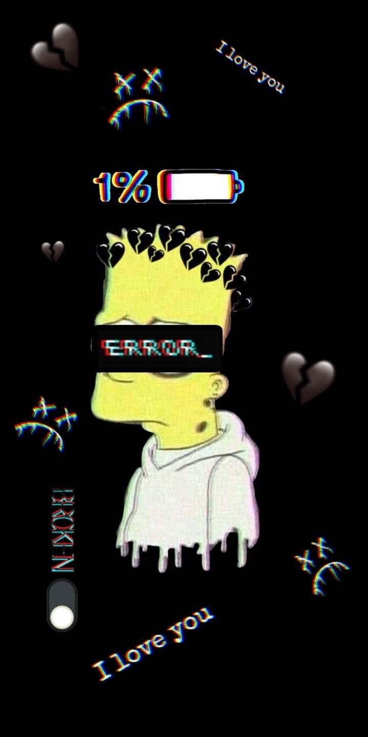 Laura Seraphim on Twitter: "Estou na minha era bart simpson SAD EMO BOY