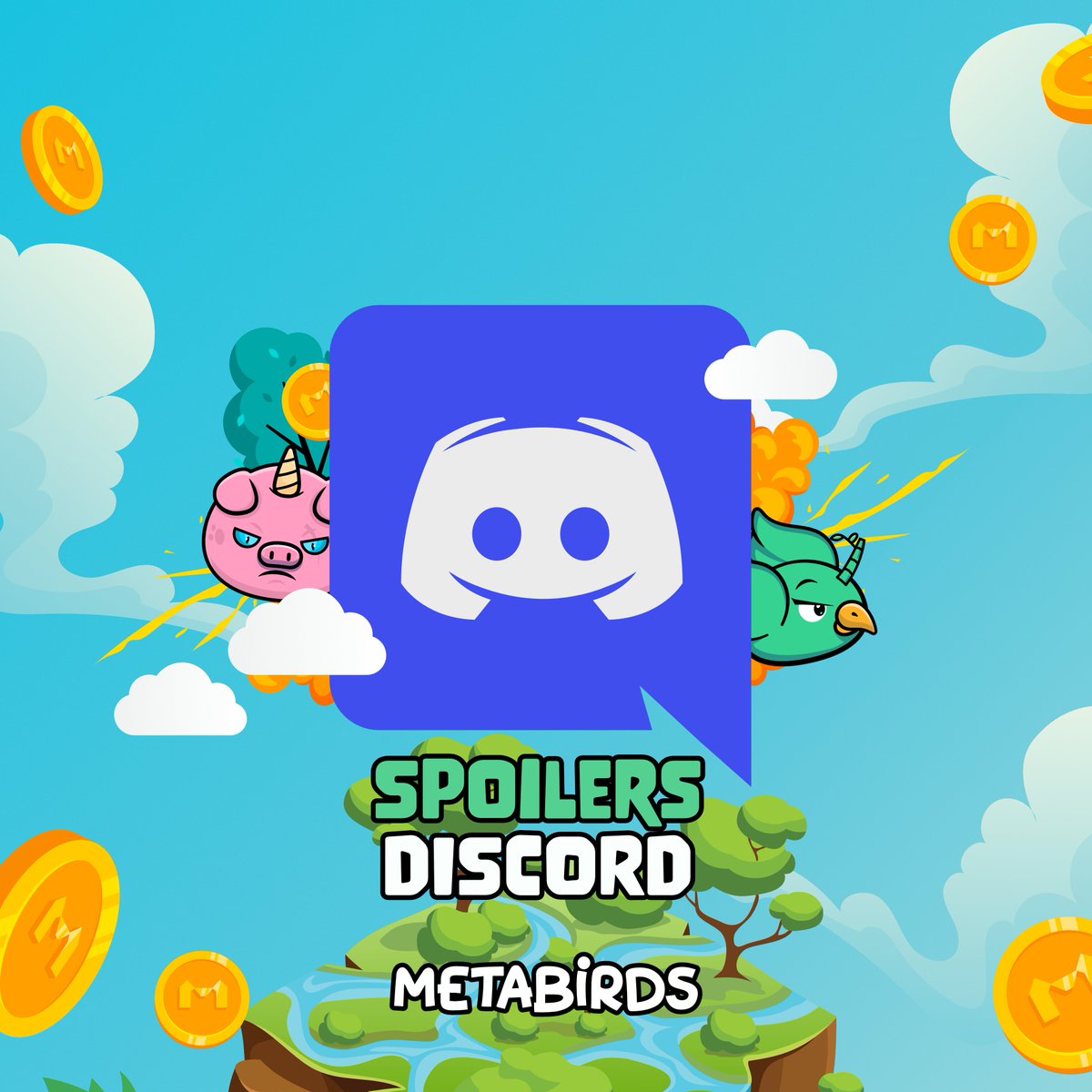 We will implement a new chat for spoilers in Discord. There you will receive news and hints of what's coming in the game. 🚨🥳

Some exciting news coming soon… a new bird? a new game mode? what do you think it is? 🐣🏝