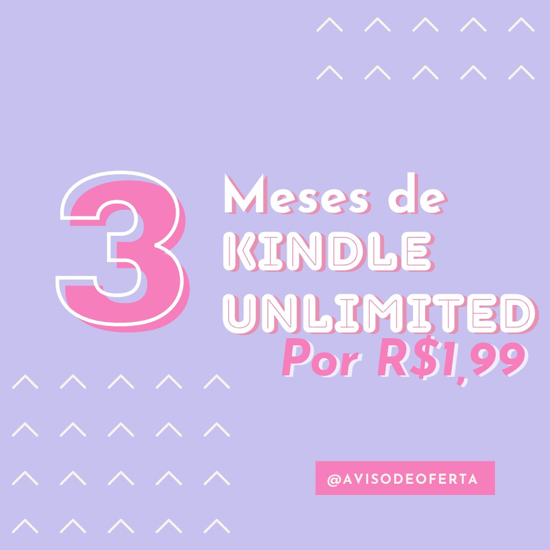AvisoDeOferta's tweet photo. 🚨3 Meses de Kindle Unlimited por R$1,99
 
Tenha acesso a milhares de livros, Mangás e Hqs no seu Celular, Tablet ou Kindle! 
 
➡️Assine em: https://t.co/4JEdiGIdgE https://t.co/kuQAULLnzr