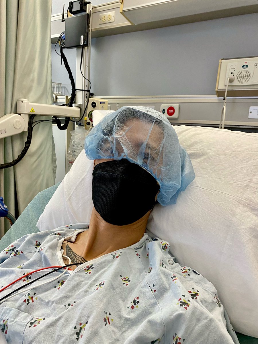 When I go to the hospital, I go hard.