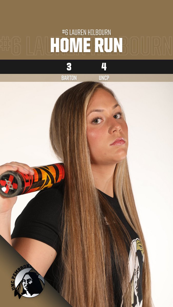 Kiss it good bye!!!

Makenna Sibbett hits one out to dead center and the Braves lead!!

Barton - 3
Braves - 4

#BraveNation #Team9