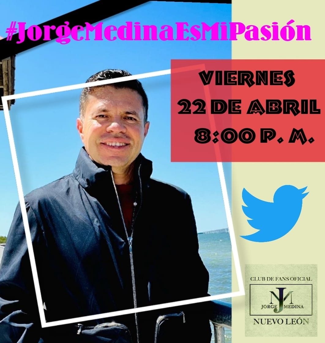 JMClub_EdoMex's tweet photo. Te esperamos este Viernes a las 8 p.m. en Twitter, acompáñanos con el #JorgeMedinaEsMiPasión
#JorgeMedina
#FiestaEnElRancho
#YoSoySedeEdoMex 
@j_medina37 
By: Ann https://t.co/TBy8HsB96t