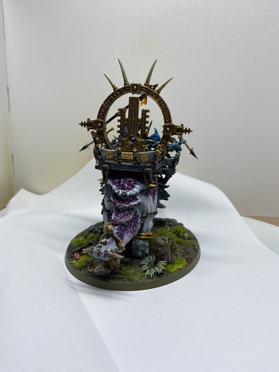 Just finished my seraphon EOTG. So happy with it. Hope you guys like it. #warhammercommunity