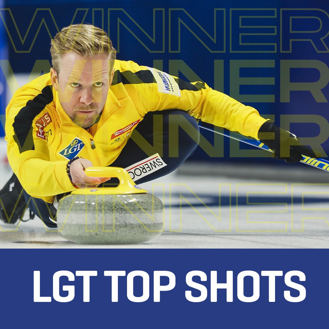 WINNER! Niklas Edin claims the #LGTTopShots title with 37% of the total votes! 🥇👏