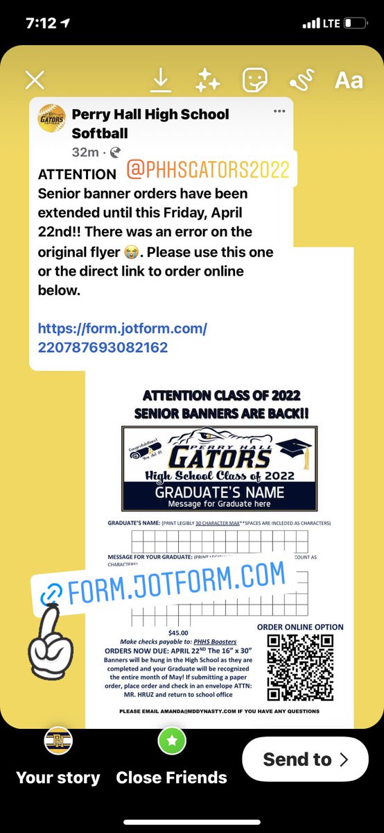 Perry Hall HS Boosters tweet media