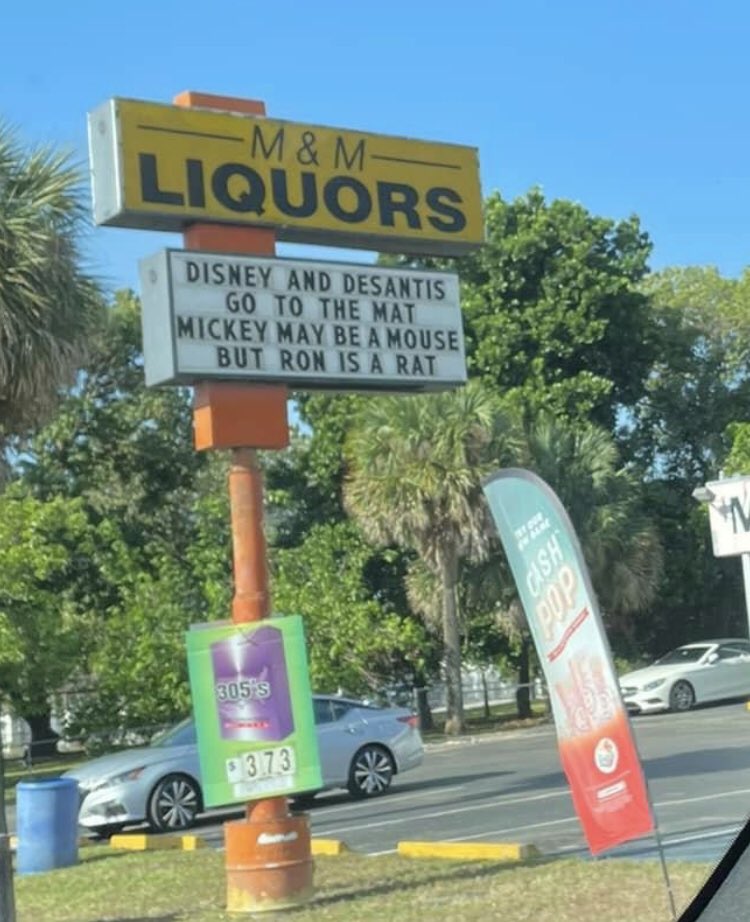 lesleyabravanel's tweet image. Best liquor store in Miami. #RemoveRon #FlipFloridaBlue #RonIsARat #TeamMickey