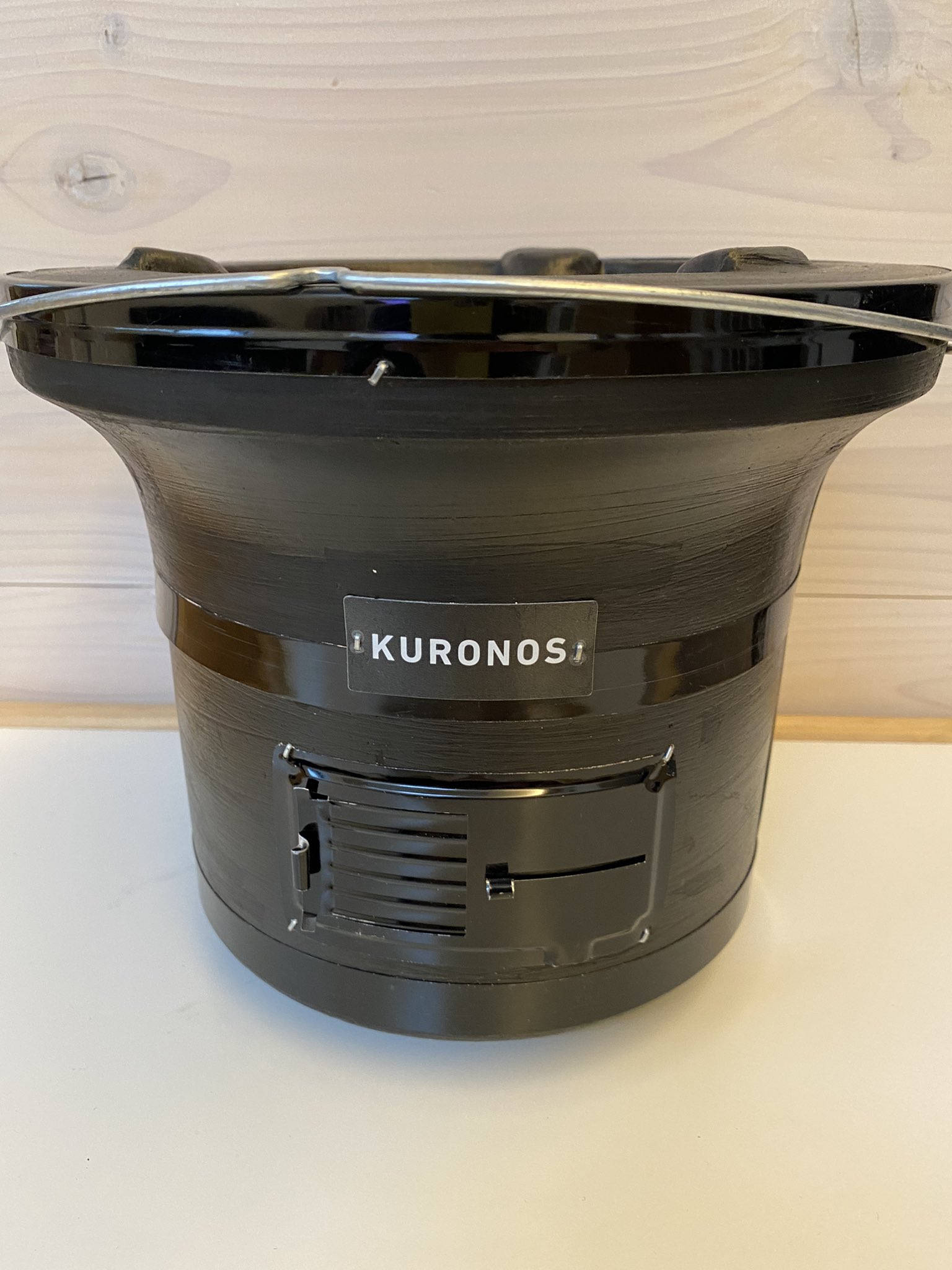 KURONOS 黒七輪 8.5号 珪藻土 黒ノ巣 クロノス BLACK SHICHIRIN 新品