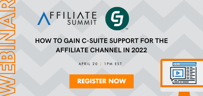 CJnetwork's tweet photo. Last chance! Join us tomorrow for a discussion about C-level investment into the #AffiliateChannel with Woot, Ziff Media Group, and Astound Commerce. Register today (all registrants will be sent a recording)! https://t.co/sRMpWH98mp
#Webinar #CJaffiliate #AffiliateMarketing https://t.co/h138iVAXad