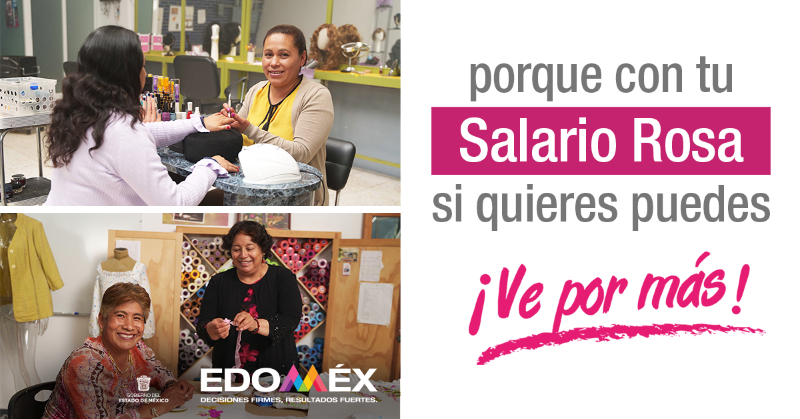 alfredodelmazo's tweet photo. El #SalarioRosa te da la oportunidad de continuar superándote. #VePorMás