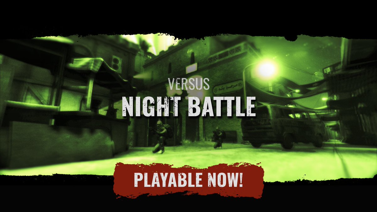 InsurgencyGame's tweet photo. Night Battle is live from now until May 3rd!

Take territory and eliminate the enemy under the moonlight. Don't forget your night equipment! https://t.co/RJnKUxLh47