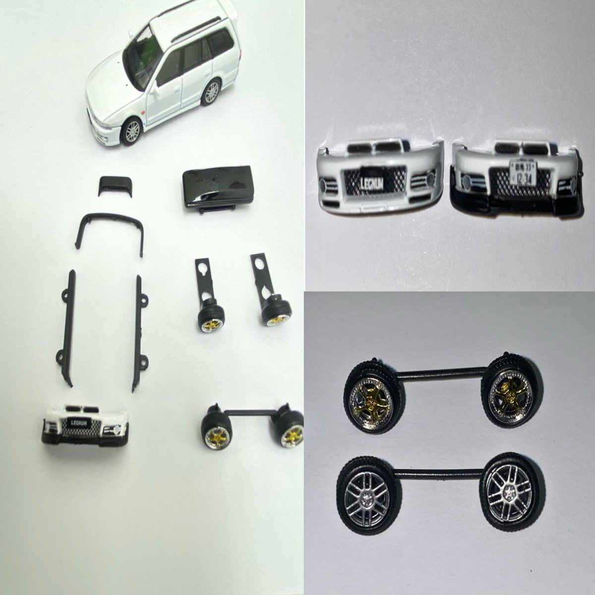 nao_1327z's tweet photo. ども✋
出勤後、ミニカーイジり🚗✨
1/64(トミカサイズ)にしては~
エアロパーツやホイール交換などできて大人のおもちゃです☺️
またレグナムってラインナップも~
マニアックでイイ😂
#ナンバーは群馬ナンバーに
#白いレグナム欲しくてわざわざ海外から取り寄せ
#BMCREATIONS
#LEGNUM #レグナム https://t.co/mcwOMBpVxT