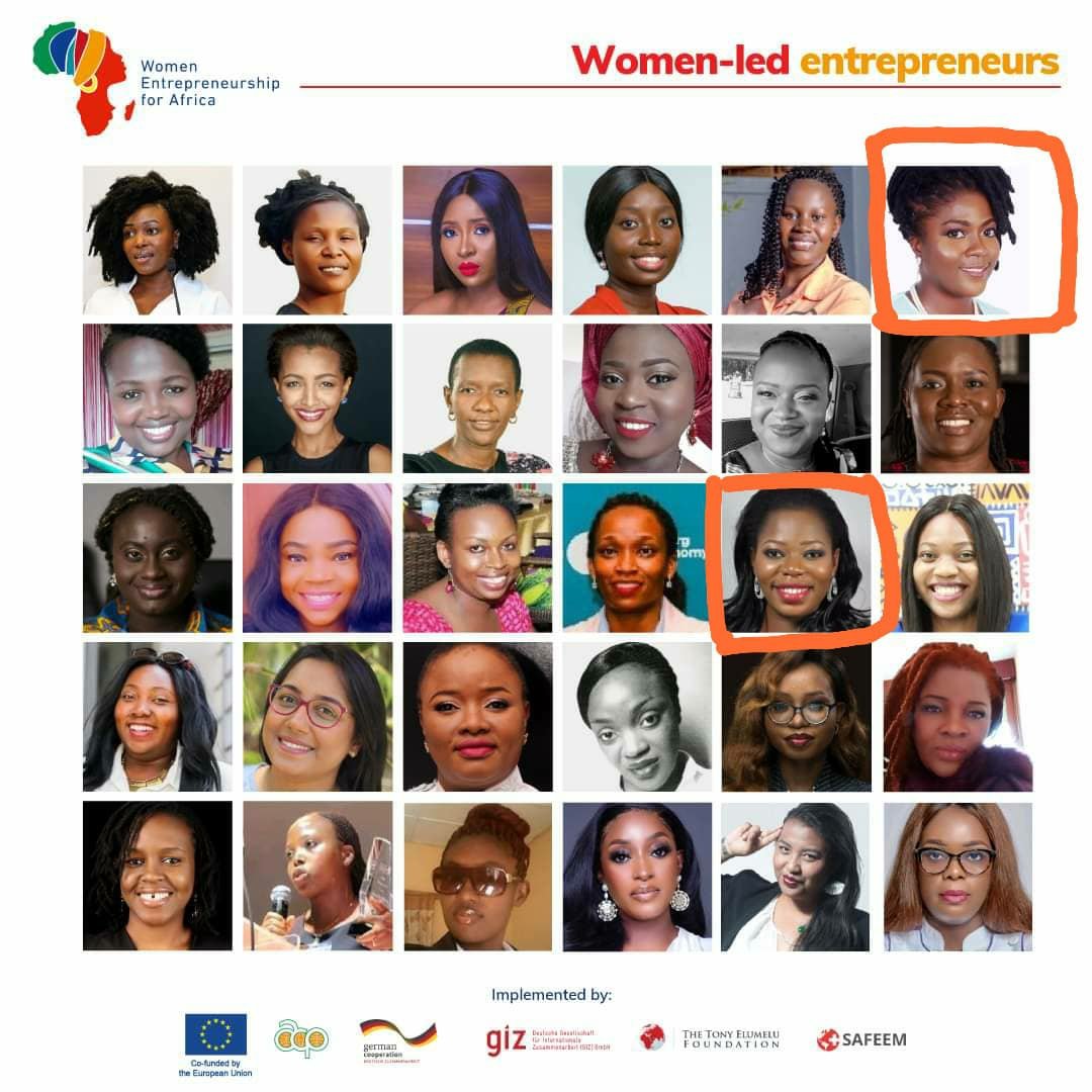 obioma_vu's tweet photo. Was an Exciting Mentor Moment for me on 07.04.2022 when two (2) of my Mentees at @Women Entrepreneurship for Africa- WE4A were picked amongst 15 Female founders advancing to Growth Stage of #WE4A Program with up to €50k euros each grant funding, training &amp; biz growth support. https://t.co/gGLYlTrSj5
