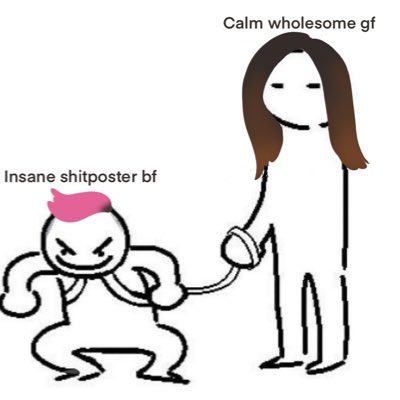 #NewProfilePic had to change his hair to pink