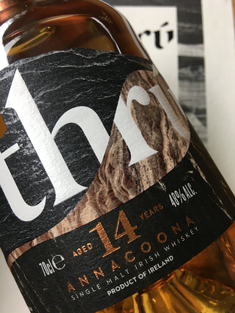 Now Available in the USA.
.
@athruwhiskey Annacoona Single Malt Whiskey
.
#whiskey #singlemalt #singlemaltwhiskey #irishsinglemalt #whiskeylove
