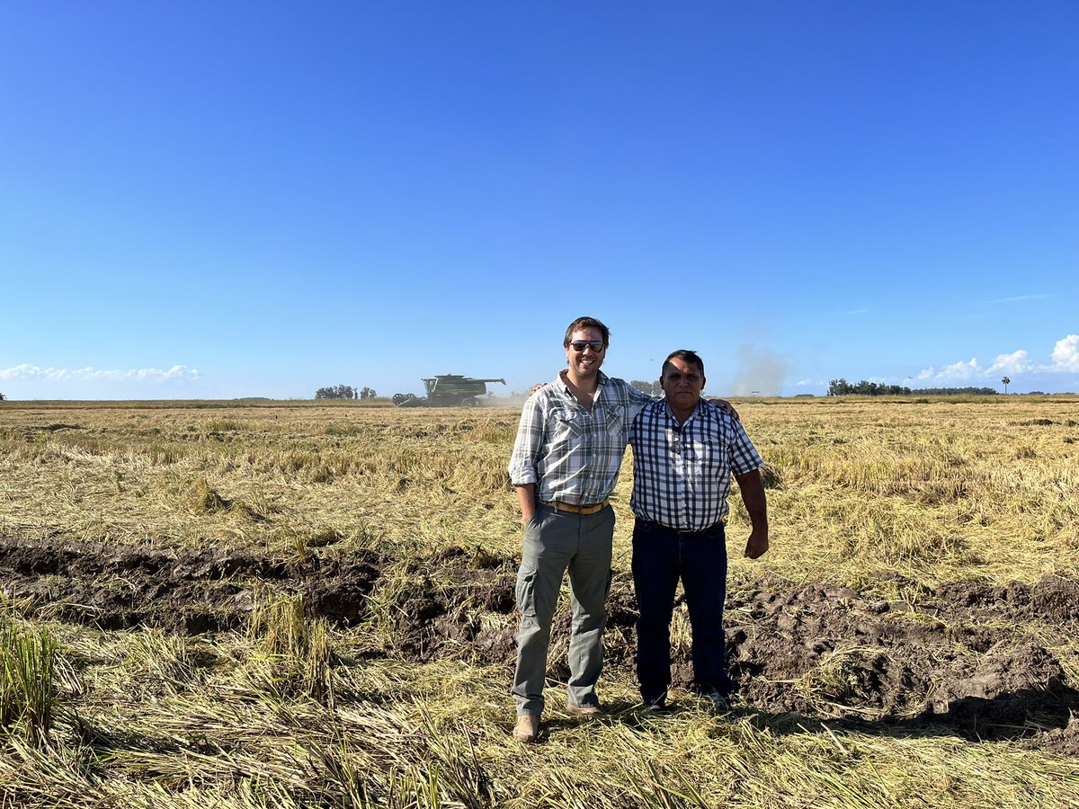 bucefalero's tweet photo. @amparomgsv @Zorrilla6Hernan @ACAoficial Con los pies en la chacra! Donde nace el arroz TACUARI 👊🏼🍚. Perú 🇵🇪 gran cliente! https://t.co/vozbI4qIuN
