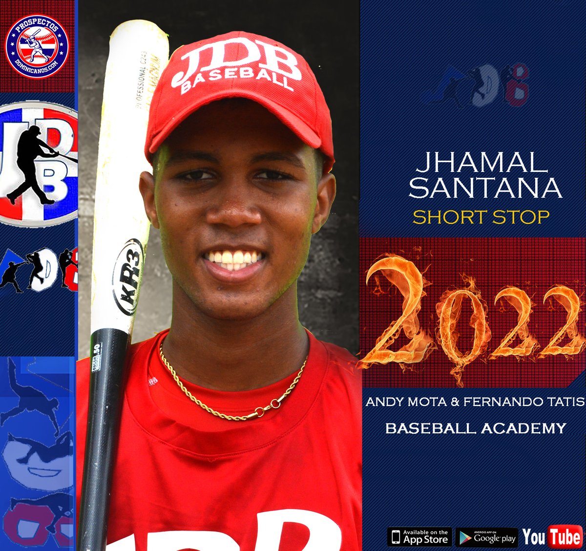juliobasora25's tweet photo. #MartesdeShortstopJDB
○ Elite Player 2022 Class I JDB BASEBALL RD
● Jhamal Santana Short Stop I 2022 Class From Fernando Tatis Y Andy Mota Baseball Academy.
Top prospect 2022 Class From Dominican Republic.
#PontealertaJDB2022Class #JDBplayer2022Class #HayboboJDB https://t.co/wv1nDRIOoK