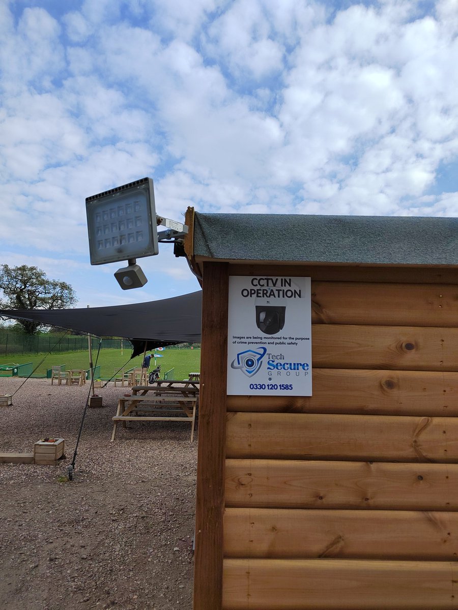 TechSecureGrou's tweet image. Our engineers have been working at Halesowen Golf Range today. Installing security lights and 4K 8MP cameras. #CCTV #partizan #Security #Golf #range