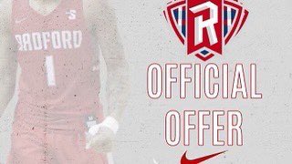 I am blessed to receive my first Division 1 offer from @RadfordHoops thanks @JHaring40 for believing in me