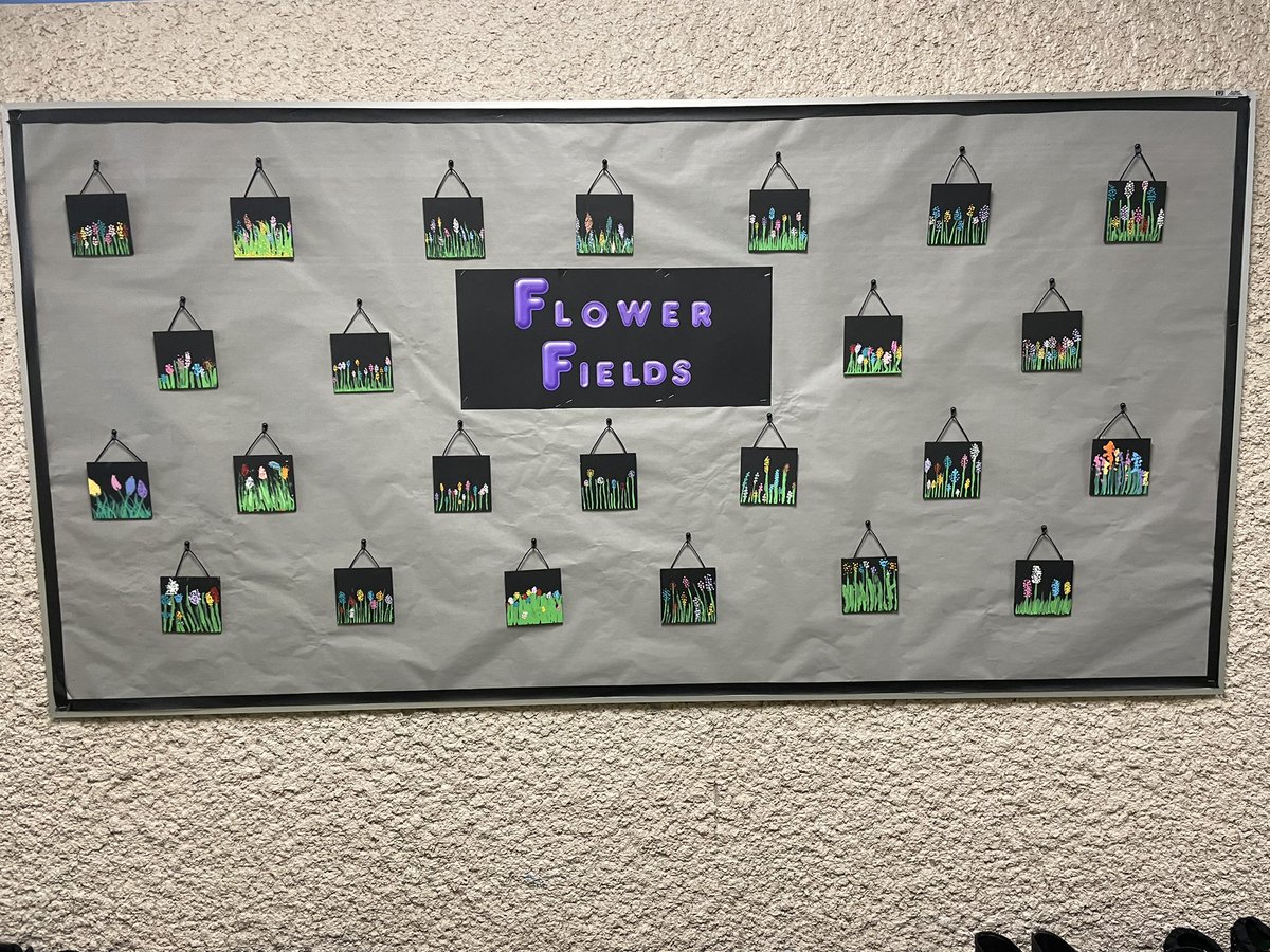 AvrilVarga's tweet photo. #art displays for #spring Now to finally get spring to arrive. @burlandLRSD https://t.co/t6JT4FqyOo