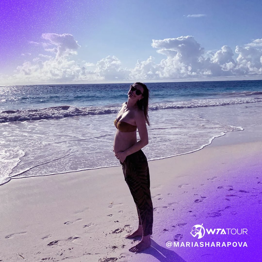 WTA's tweet photo. Baby on the way 🥰

📸: @MariaSharapova https://t.co/X3AxfpjO56