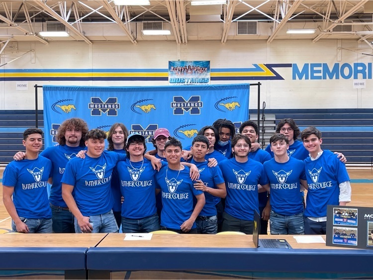 McAllenMemorial's tweet photo. Congratulations Justin Garcia on your signing today to wrestle for Luther College! Way to Go! https://t.co/zNiBejIXzT