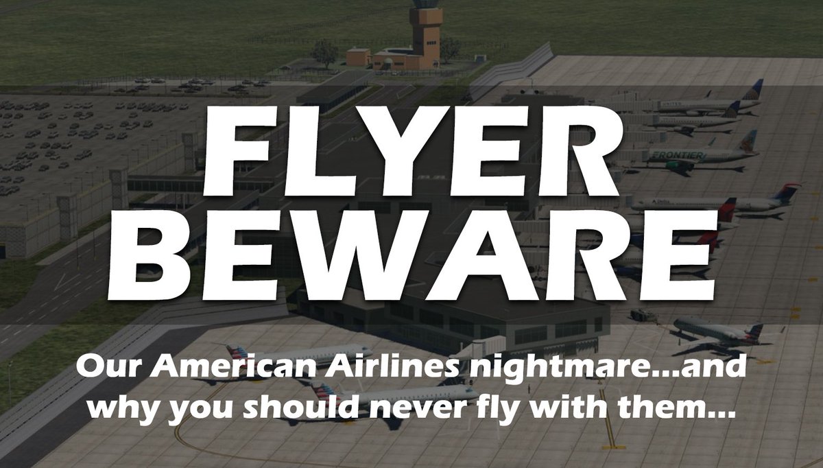 mlovicott's tweet photo. @AmericanAir’s new CEO promises reliability, says AA is fully staffed.

Mr. Isom, you lost 30+ customers for life when your staff left the ticket counter in MSN w/o explanation and stopped checking folks in. Our story » https://t.co/r17ApUz7pW

Spoiler alert: NEVER fly AA. https://t.co/hvRycYyZxh