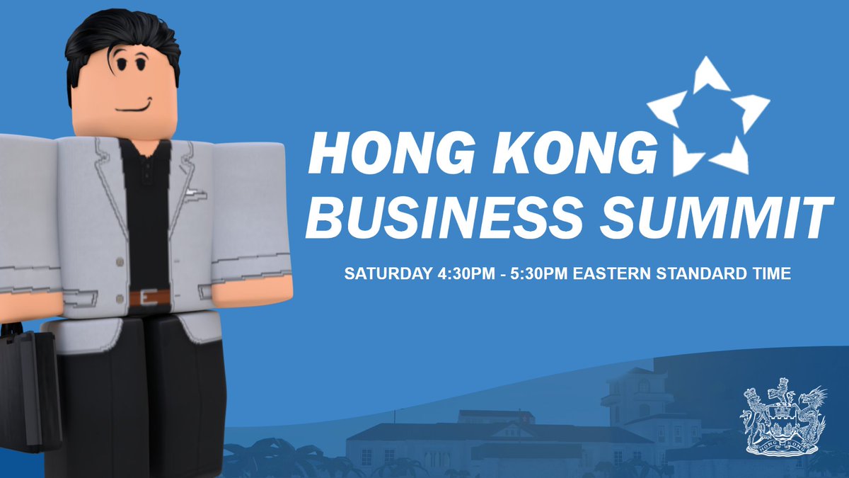 This Saturday, we will be hosting the Hong Kong Business Summit with all business owners who have companies in Hong Kong invited. I look forward to announcing upcoming policy and discussing the various sectors of our economy such as Finance, Services, Polling, and Media.