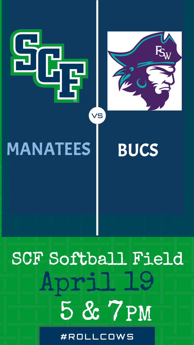 SCF Manatees (@scfmanatees) on Twitter photo Softball takes on the FSW Bucs at home for the final home game of the year Softball takes on the FSW Bucs at home for the final home game of the year