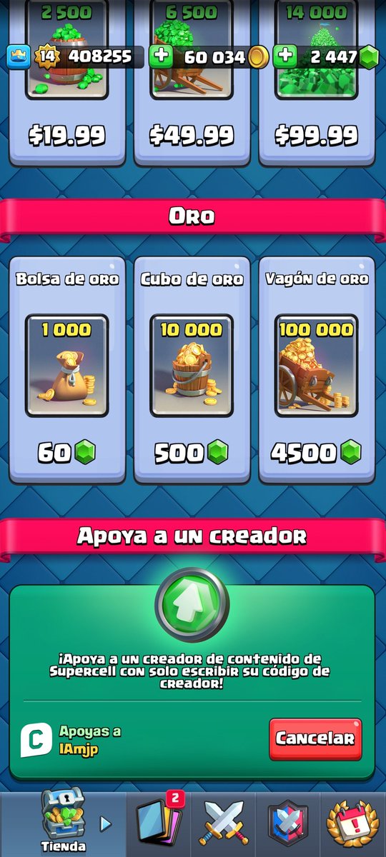 Carlitoxdlol's tweet photo. Y no se olviden Código IAmjp xd un Dioossss, saludos 💪 @iAmJPey https://t.co/y4zMRas9gX
