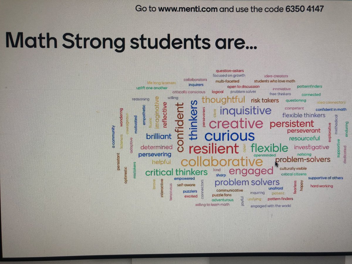 completemath's tweet photo. Thx @JuliaAguirre23 making us all #mathstrong with @NCTM #equity talk to launch the series for math educators to consider-Grades and Test Scores Don’t Define Us as Math Learners: Innovate with multiple measures, revision opportunities & meaningful feedback #rehumanizingmath https://t.co/M6yB21k1tc