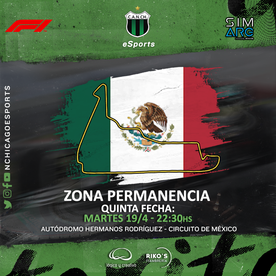 nchicagoesports's tweet photo. #F1🏎️
Hoy se corre la quinta fecha de #SimArg! A las 22:30 hs nos podes ver por Twitch en /simargformula🤟
Mucha suerte equipo!🏁
#AhoraChicago💚🖤 https://t.co/XQOOZHnJVj