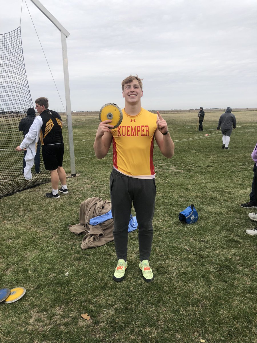 Coach Steinkamp (@coachsteinkhs) on Twitter photo We have a NEW SCHOOL RECORD‼️🥇<a href="/BlueOvalMen/">Knights Boys Track</a> <a href="/_EvanAdams24_/">Evan Adams</a> throws 157-01 to break a 21 year old record!!! @KuemperCharger <a href="/KuemperAD/">KuemperAD</a> We have a NEW SCHOOL RECORD‼️🥇<a href="/BlueOvalMen/">Knights Boys Track</a> <a href="/_EvanAdams24_/">Evan Adams</a> throws 157-01 to break a 21 year old record!!! @KuemperCharger <a href="/KuemperAD/">KuemperAD</a>