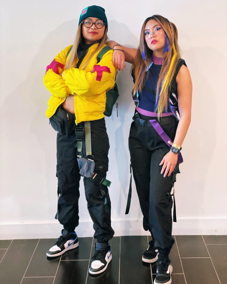 Micursss's tweet photo. Day 1 - 3 Coachella outfits 
1: Neon from Valorant 
2: ABG in Renaissance 
3: Shinobu from Demonslayer https://t.co/q2FNYQOWEr