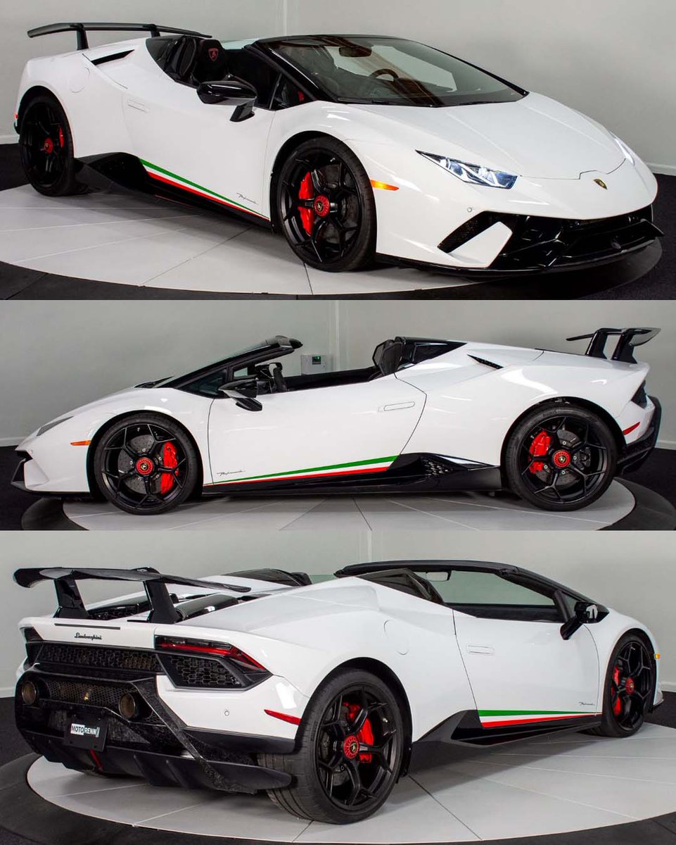 2018 Lamborghini Huracan Performante Spyder | Price: $303,000
-
For More Info: bit.ly/3xAacqi