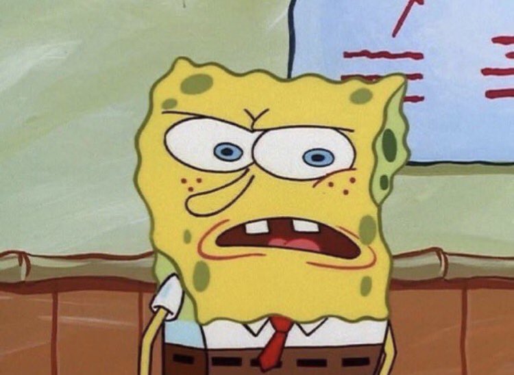 is this or is this not <a href="/ChrisHarter8/">Chris Harter</a>’s exact facial expression anytime something remotely rubs him the wrong way? iykyk