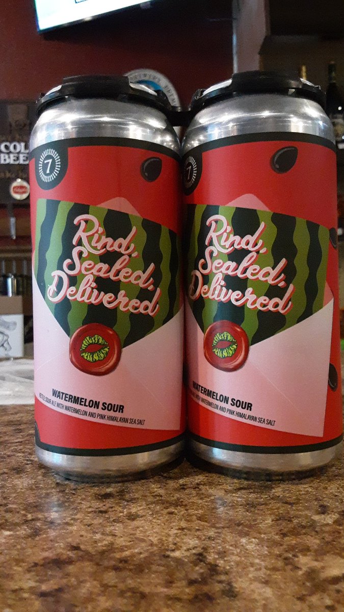 FlyingBeerMan's tweet image. Track 7; Rind, Sealed, Delivered, 4pk, $22.99