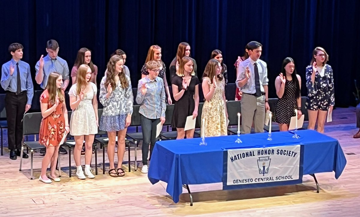 2022 NHS Geneseo Central School Inductees. You should be proud of your accomplishments! <a href="/GeneseoCSD/">Geneseo CSD</a>, @nhs_njhs