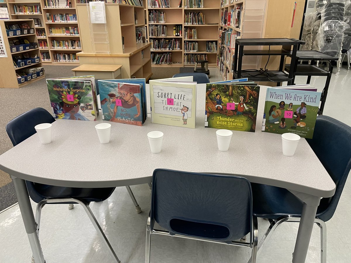 It’s voting week for primary students! Mrs. Lefter has read aloud all 10 Blue Spruce books, and students will now vote for their favourite! 📖