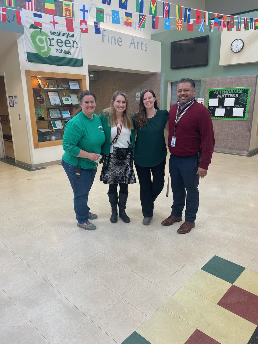 teach9123's tweet photo. Exhausted with Inspiration after the visit with @EPS_EvergreenMS today. The planning and support around #studentdiscussion to move the #cognitivelift to students is incredible. Thank you for sharing your practice and being so awesome. #edutwitter #wholechild @AchievementNet https://t.co/V1T1sPVhih