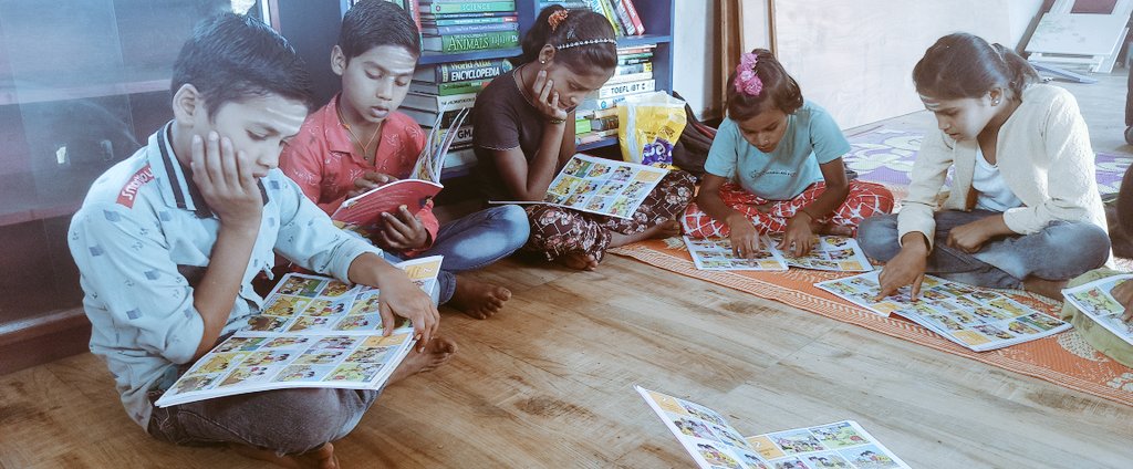 KallottiL's tweet photo. Good morning from us here @KallottiL. Acrid mornings with nimbus clouds hovering over but don't worry, we have cheerful laughter all around!💙
@vsprativadi @EfunduQlass helping our kids a lot. It's really interesting and easy with your books. 
@Suryakant_Waghm 
@anandavardhanan https://t.co/MojrdbTdd5