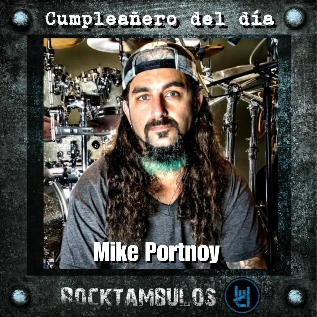  El legendario y virtuoso Mike Portnoy está cumpliendo 55 años Happy birthday Mike 