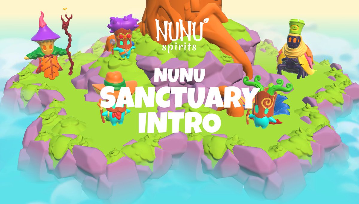 NunuSpiritsNFT's tweet photo. The #NunuSpirits live in a super cute #fantasy world, called the #Nuniverse.🌱

At the heart of that world, in #NunuSanctuary, lives a unique set of characters which will provide you with guidance and access to many features.🔥

Explore Nuniverse 👉 https://t.co/on0IxnfZID https://t.co/CNJgaoLflc