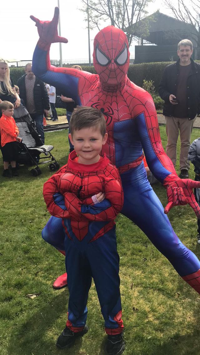 FOESP Free Activity &amp; Lunch Session Thursday 21st 11.30-2.30
Inflatable slide
Face Painting
Creative Craft Making
11.30-12.15
Encanto Mirabelle

12.15-1.15 
Picnic Lunch 

1.15
Spiderman 
LOL DIVA&amp;
Park Ranger Activity.
2.30
Easter Eggs for all the kids Subject to availability.