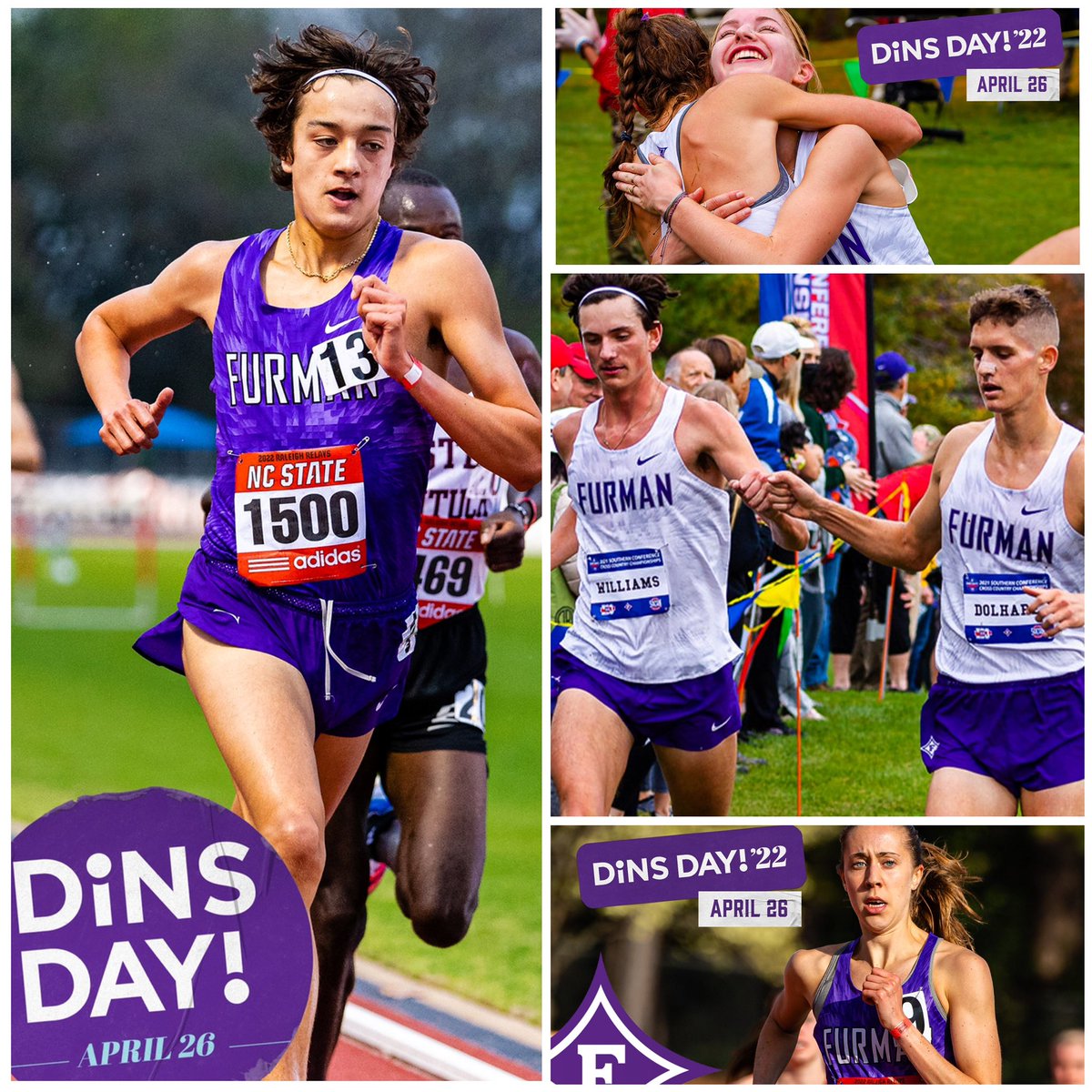 FurmanXC's tweet image. ‘Dins Day is just ONE WEEK away 🤩

When you give to FUXC, you support a college experience unlike any other!

THIS is a place where an elite classroom experience pairs with biggest picture possible goals… and where PEOPLE come first!

furmanpaladins.com/dinsday/athlet…