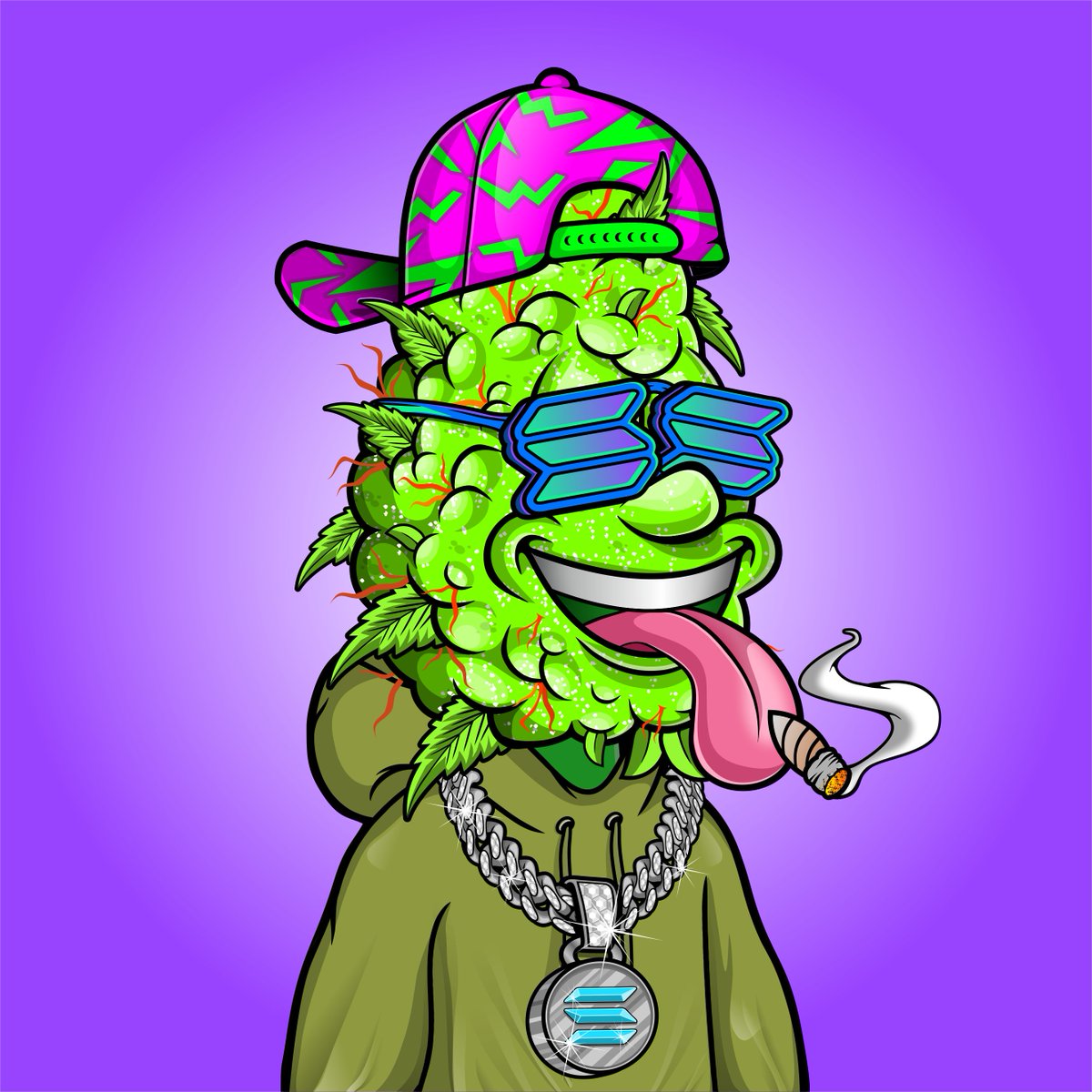 These two skipped the fancy dinners and went straight to the Rave...This <a href="/MaryJaneNFTs/">Community Fan Page for Mary Janes NFTs</a> chills while her <a href="/BestBudsNFTs/">Best Buds</a> is a party animal.... Expect this BabyBud to be a wild one. #LFGrow #SolanaNFTs