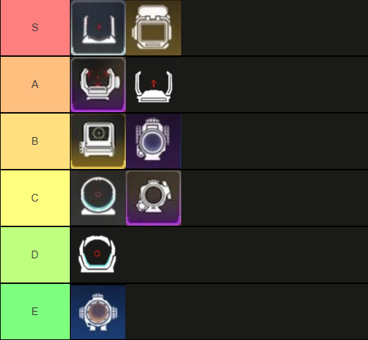 HisWattson's tweet image. Apex Legends Optics Tier list @PlayApex