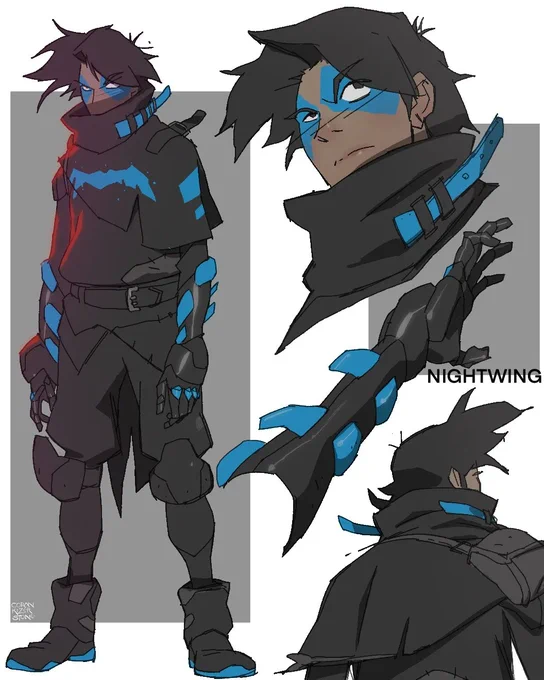 NIGHTWING: ANIMATED 
-
It's Time
-
#Nightwing #procreate #characterdesign 
