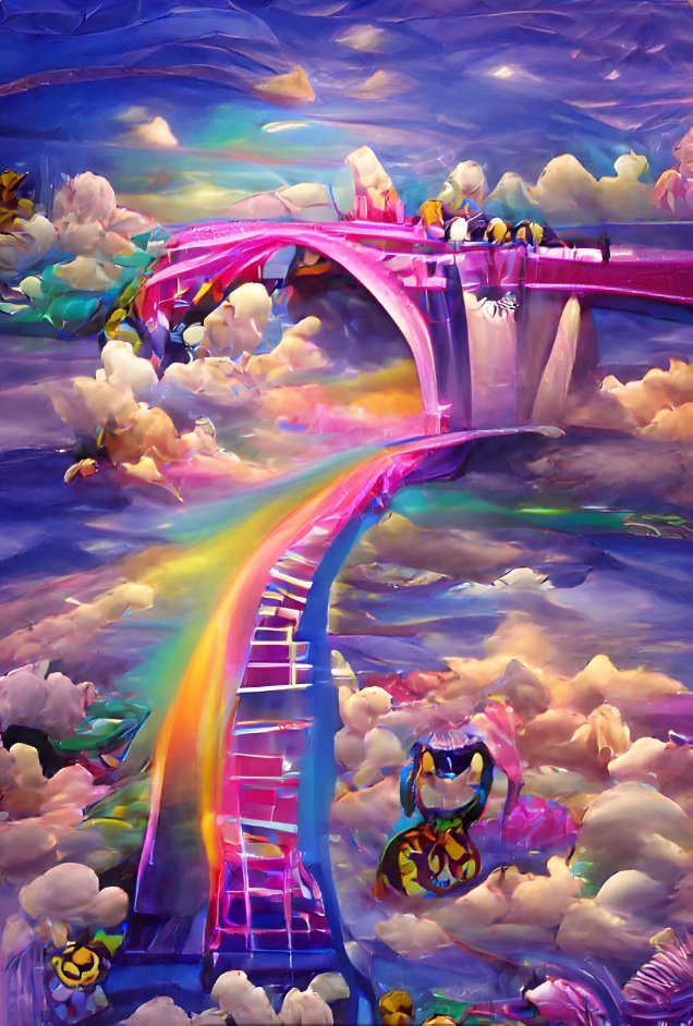 aiartxt's tweet photo. "let’s play forever until we cross the rainbow bridge" 
- tomorrow x together https://t.co/AiRi1Zcqfi
